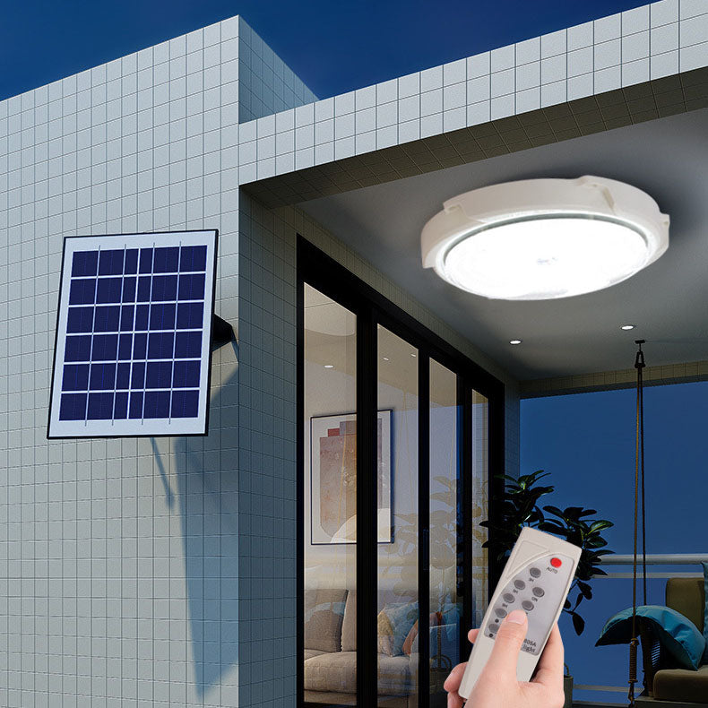 Solstice White Solar Ceiling Light