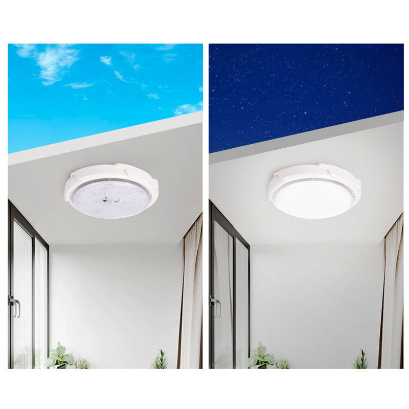 Solstice White Solar Ceiling Light