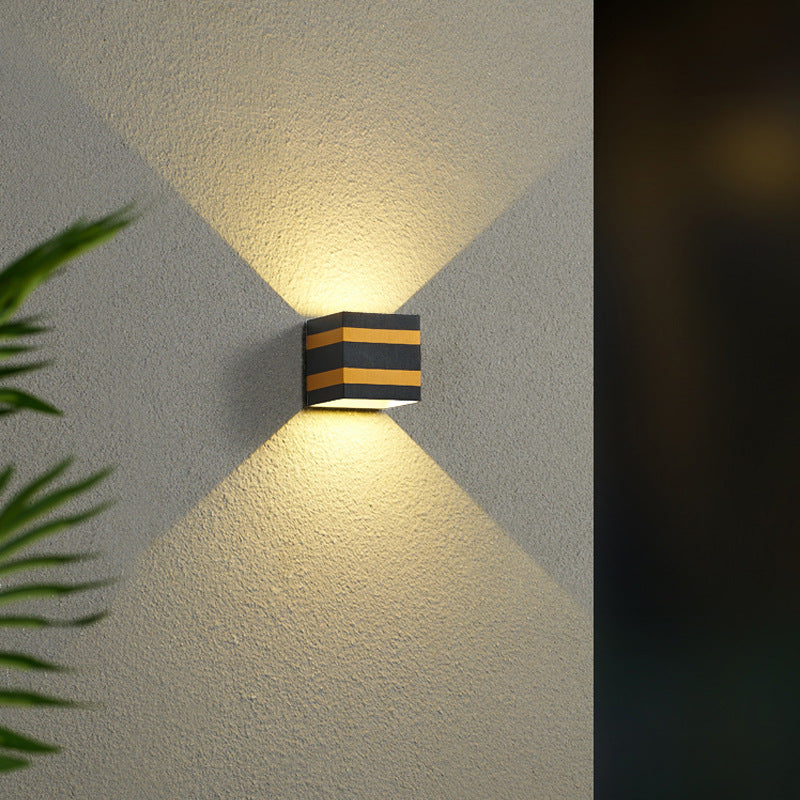 Dalton Cube Up-Down Sconce