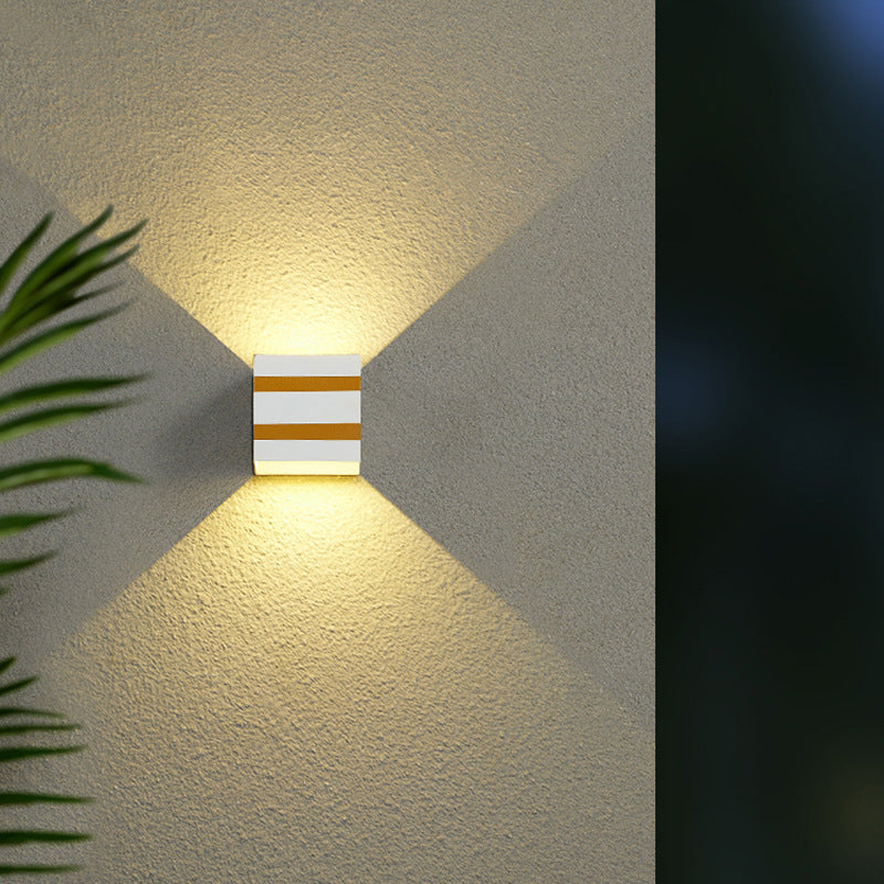 Dalton Cube Up-Down Sconce
