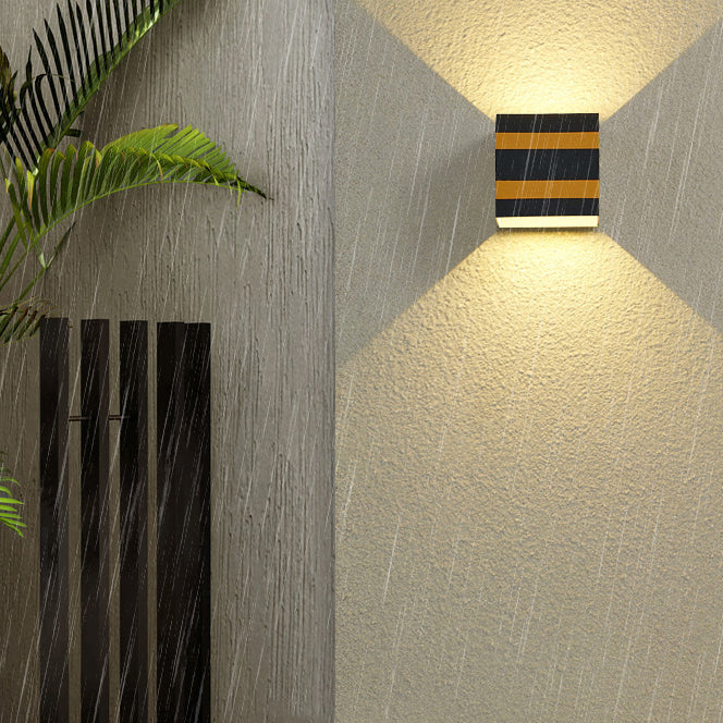 Dalton Cube Up-Down Sconce