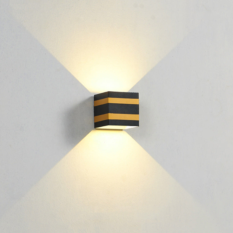 Dalton Cube Up-Down Sconce