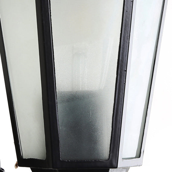 Ellerby Frosted Glass Wall Lantern