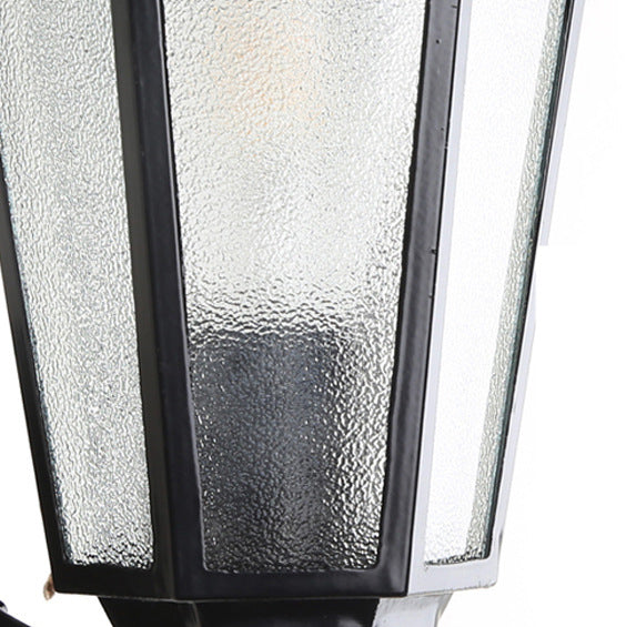 Ellerby Frosted Glass Wall Lantern