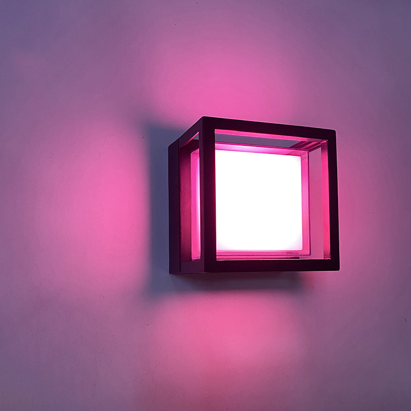 Prism Cube Wall Sconce