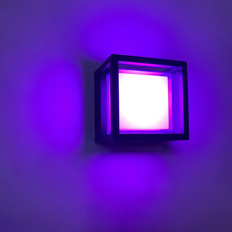Prism Cube Wall Sconce