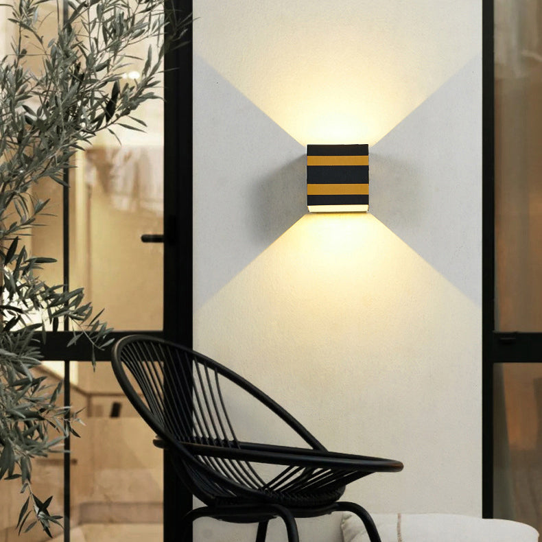 Dalton Cube Up-Down Sconce