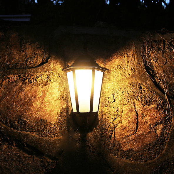 Ellerby Frosted Glass Wall Lantern