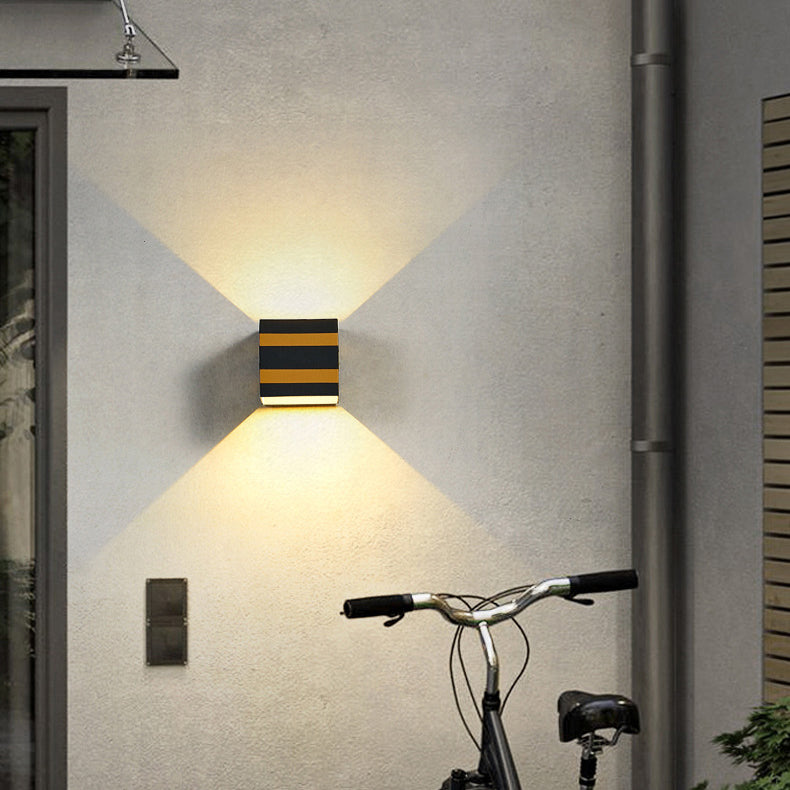 Dalton Cube Up-Down Sconce