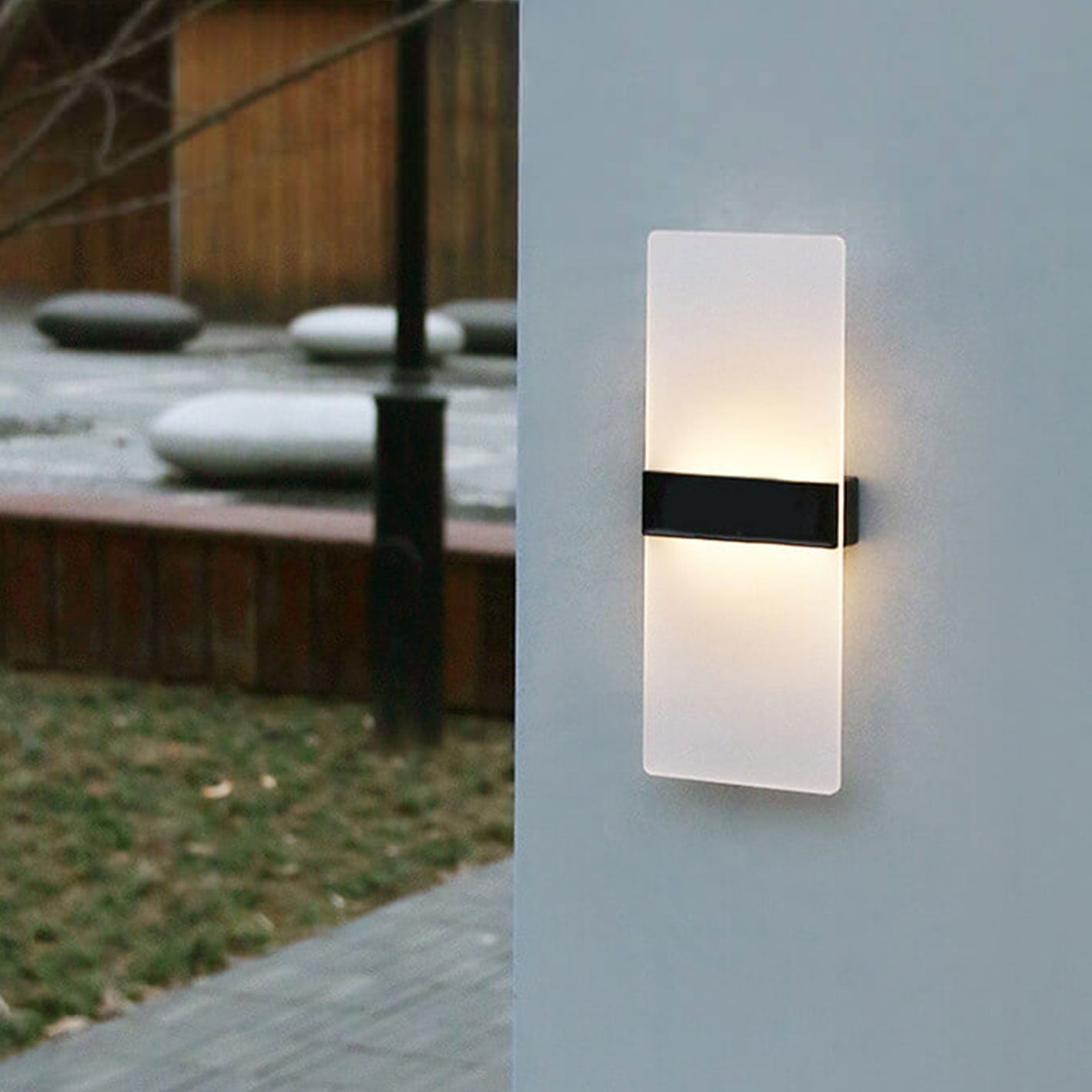 Hollis Solar Fence Accent Light