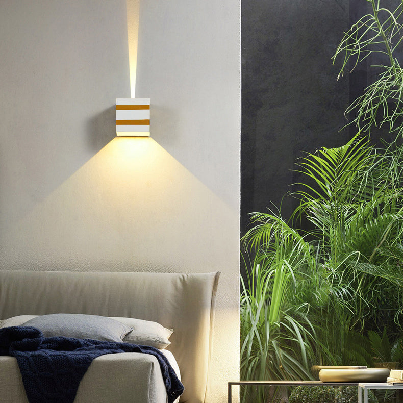 Dalton Cube Up-Down Sconce