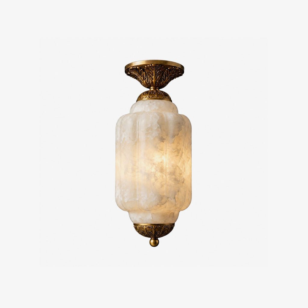 Windsor Alabaster Flush Mount Light