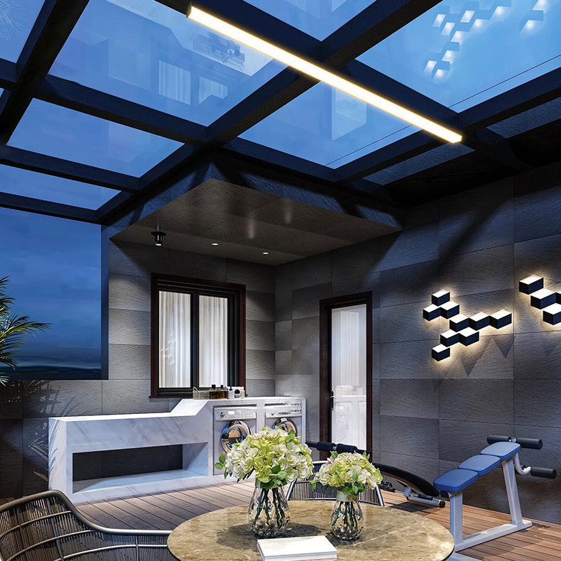 Denby Long Ceiling Light