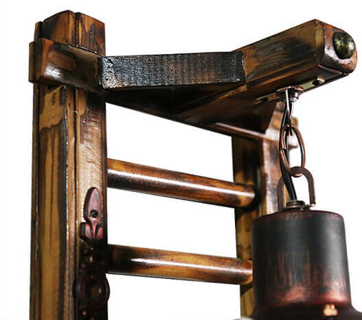 Corran Bamboo Kerosene Style Lantern