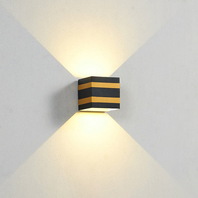 Dalton Cube Up-Down Sconce