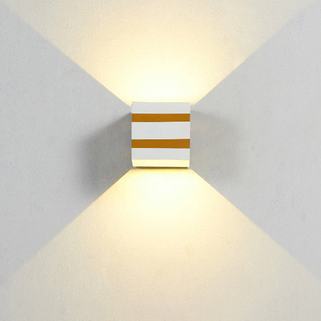 Dalton Cube Up-Down Sconce