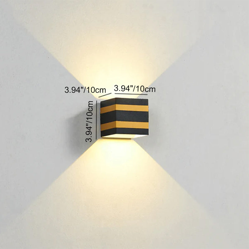 Dalton Cube Up-Down Sconce
