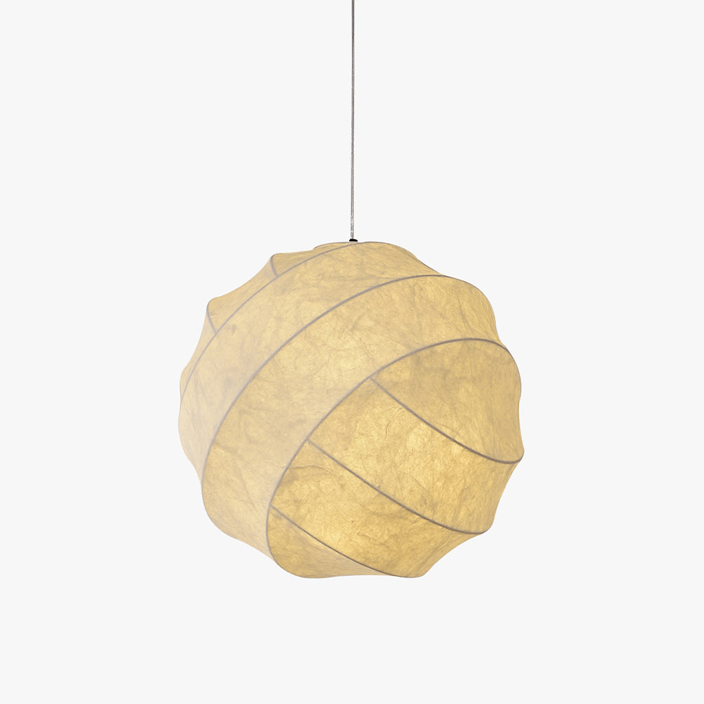 Solenne Silk Cocoon Pendant Light