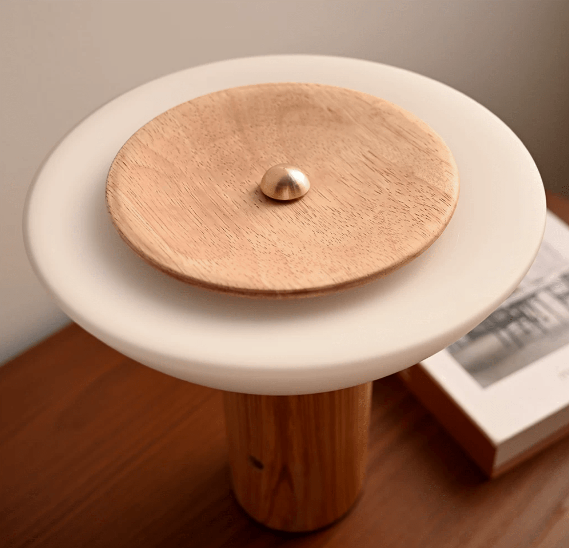Solace Wood Table Lamp