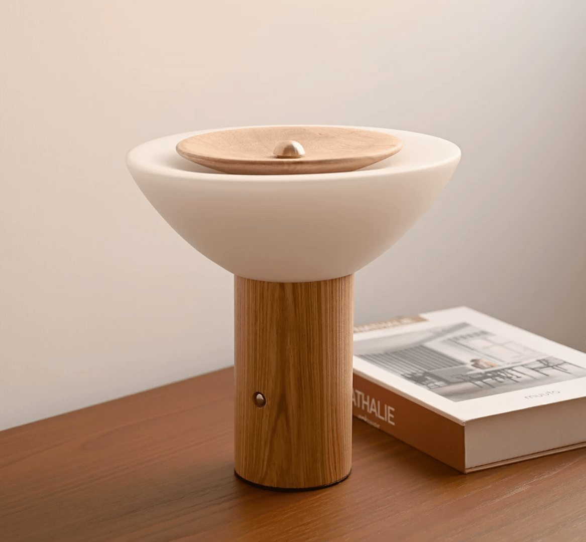 Solace Wood Table Lamp