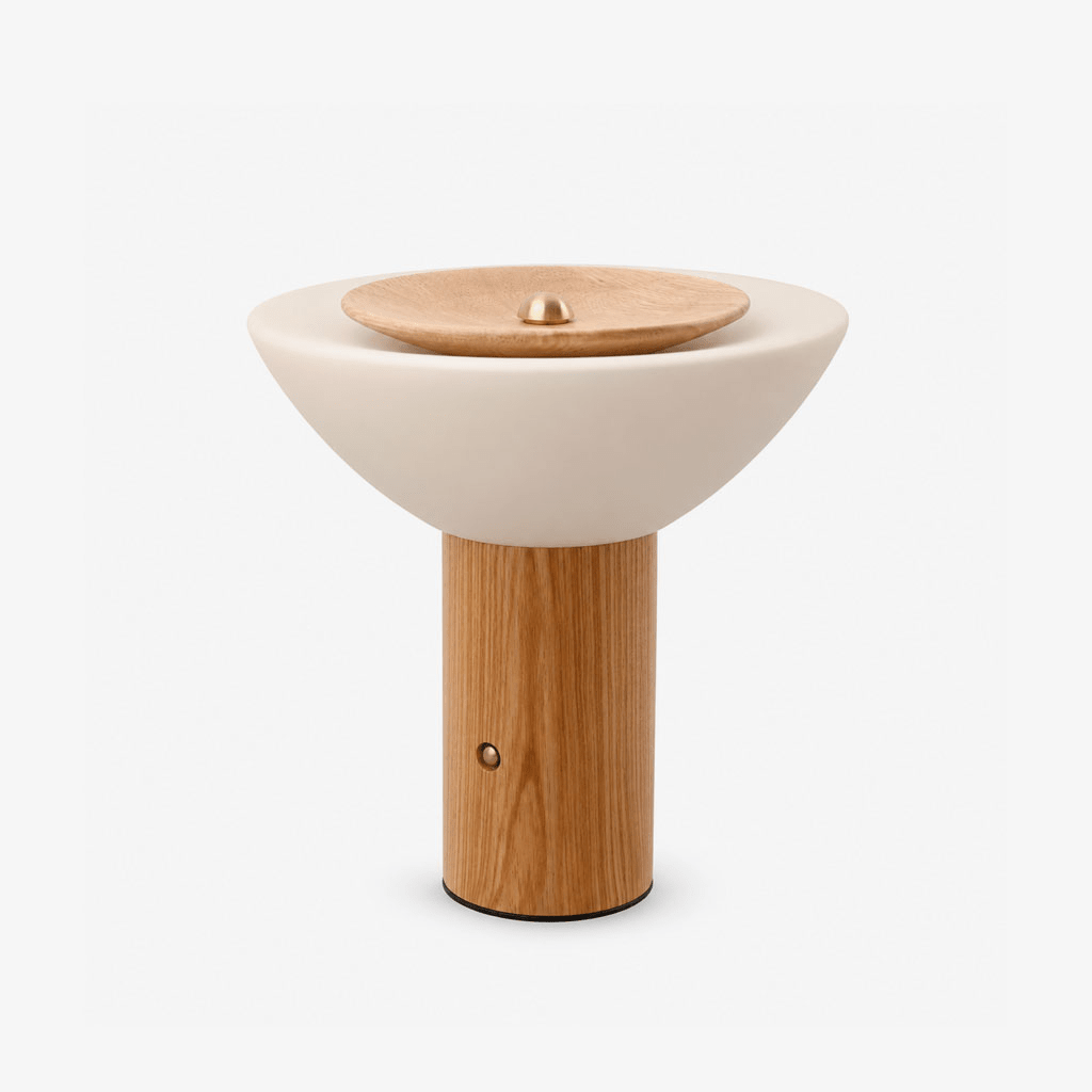 Solace Wood Table Lamp