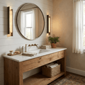 Nivora Alabaster Linear Wall Sconce