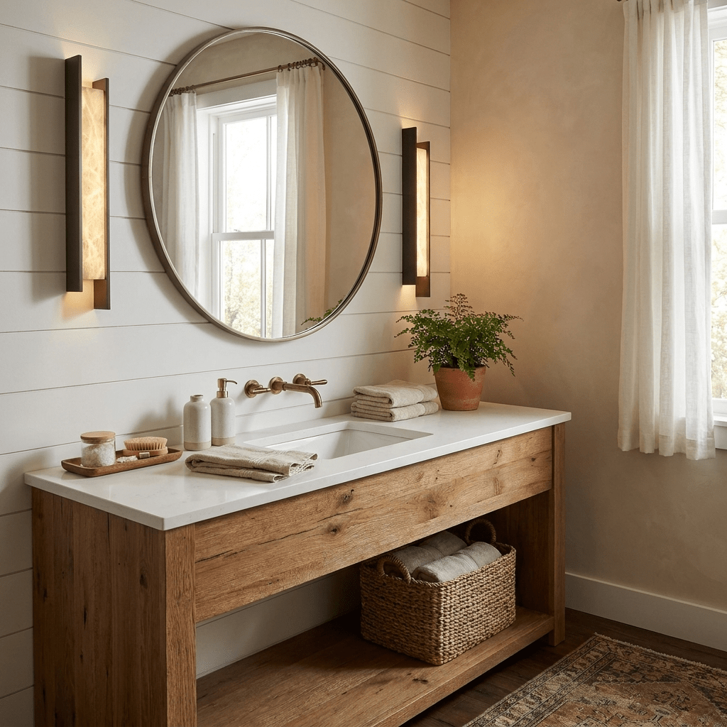 Nivora Alabaster Linear Wall Sconce
