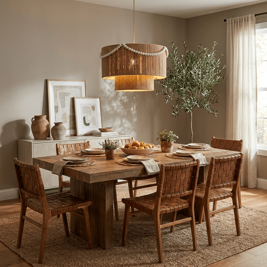 Juniper Tiered Rope Pendant Lamp