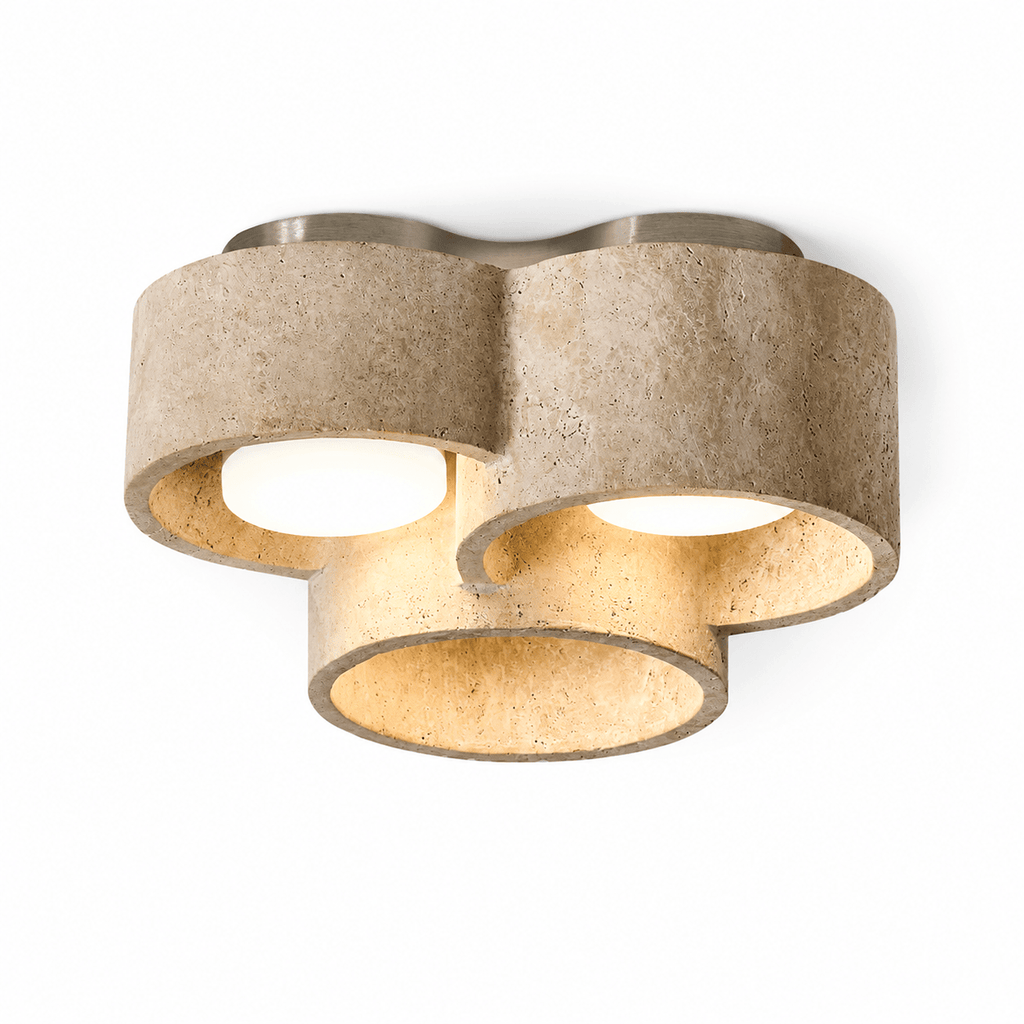 Trevi Travertine Cluster Light