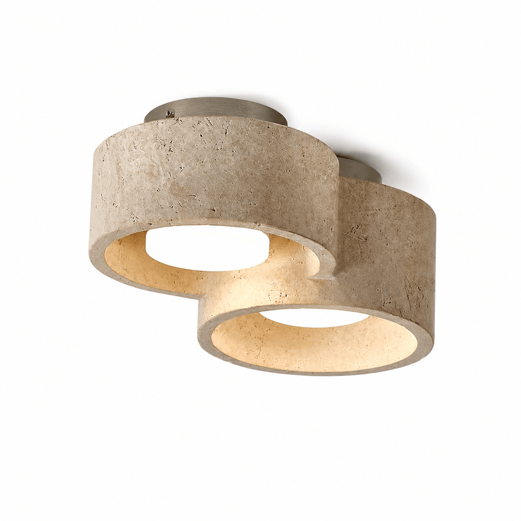 Trevi Travertine Cluster Light