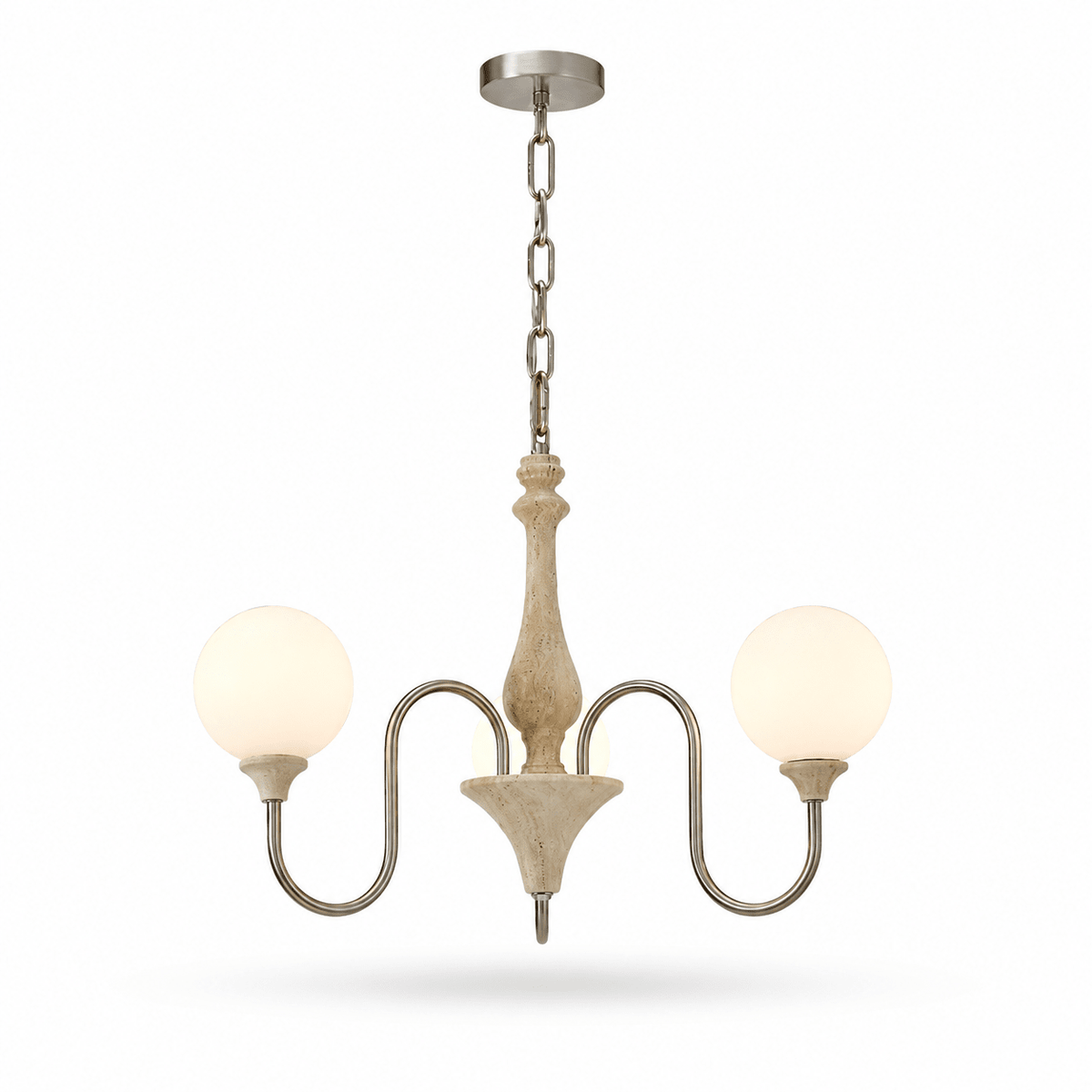 Bellamy Travertine Chandelier