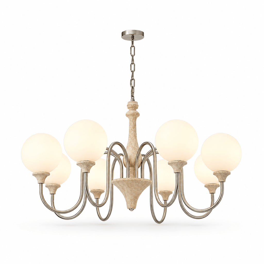 Bellamy Travertine Chandelier