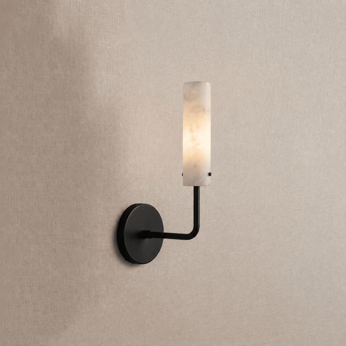 Aurelia Alabaster Wall Sconce