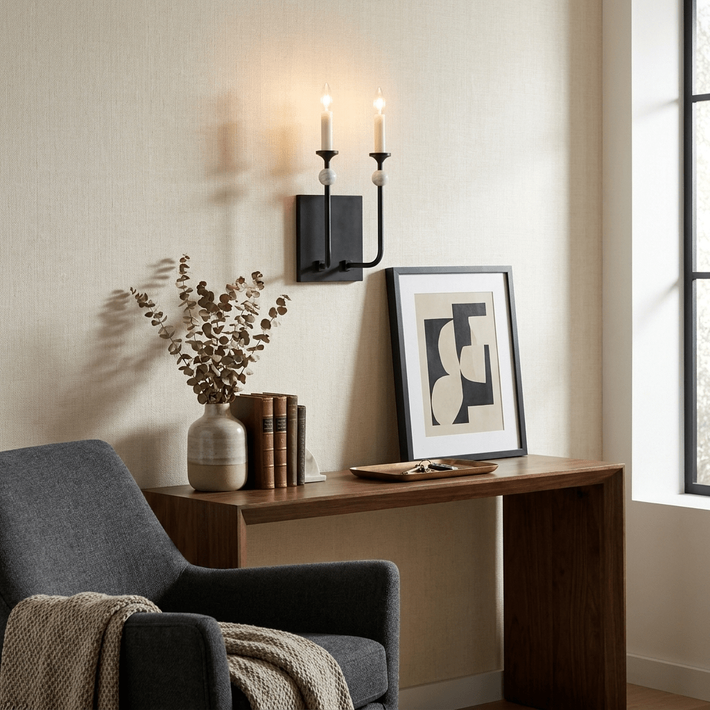 Vesper Candlestick Wall Sconce