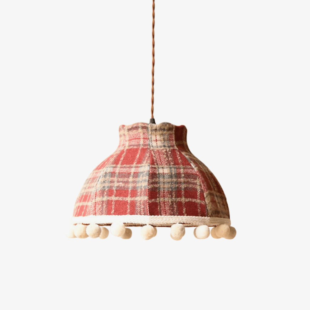 Bramble Check Pendant Light