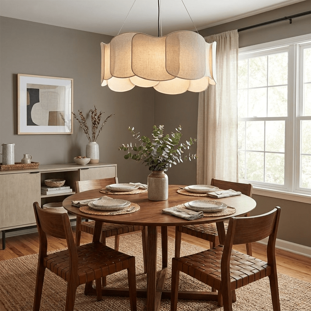 Cumulus Cloud Fabric Pendant Lamp