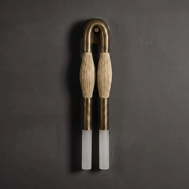 Genuine Horsehair Wall Light