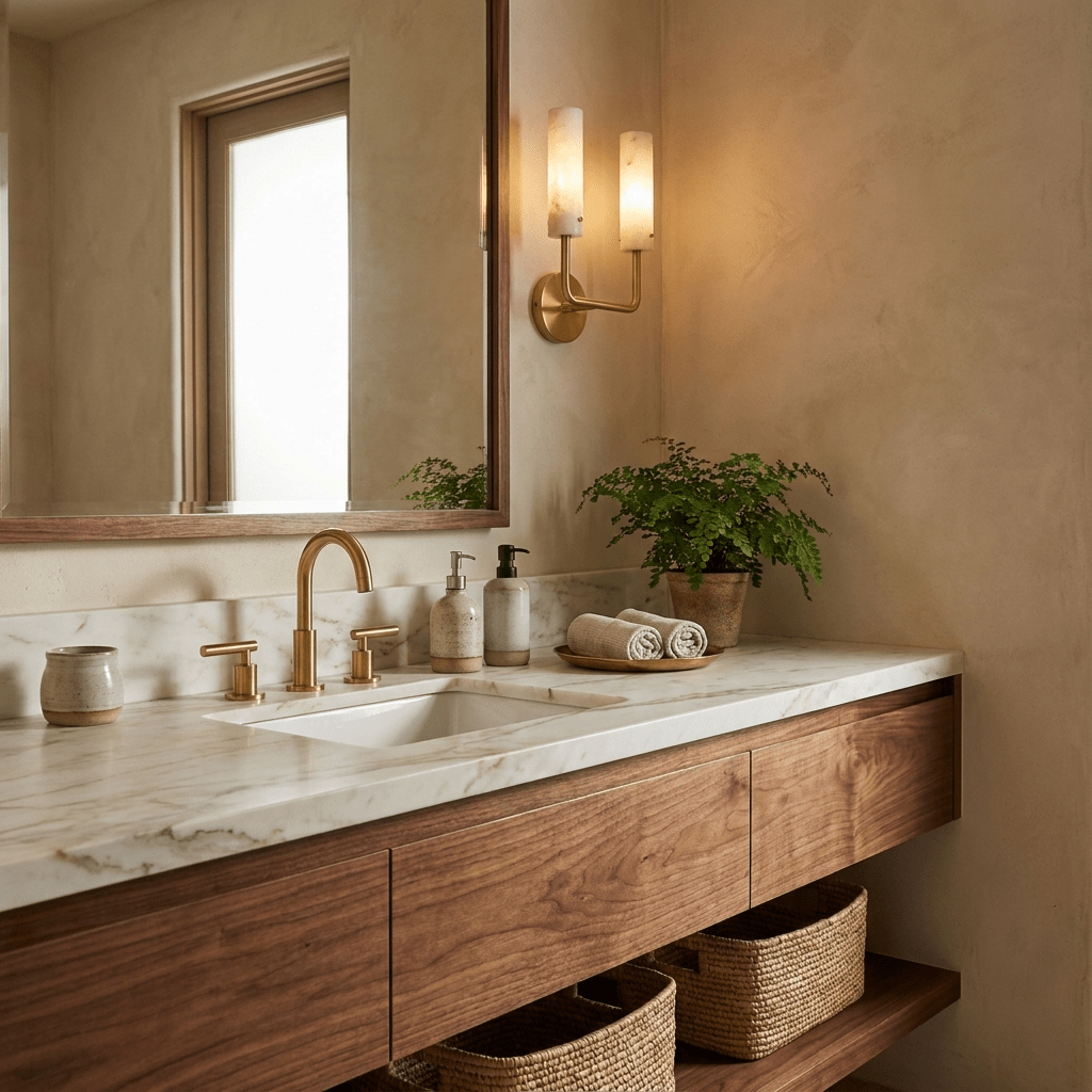 Aurelia Alabaster Wall Sconce