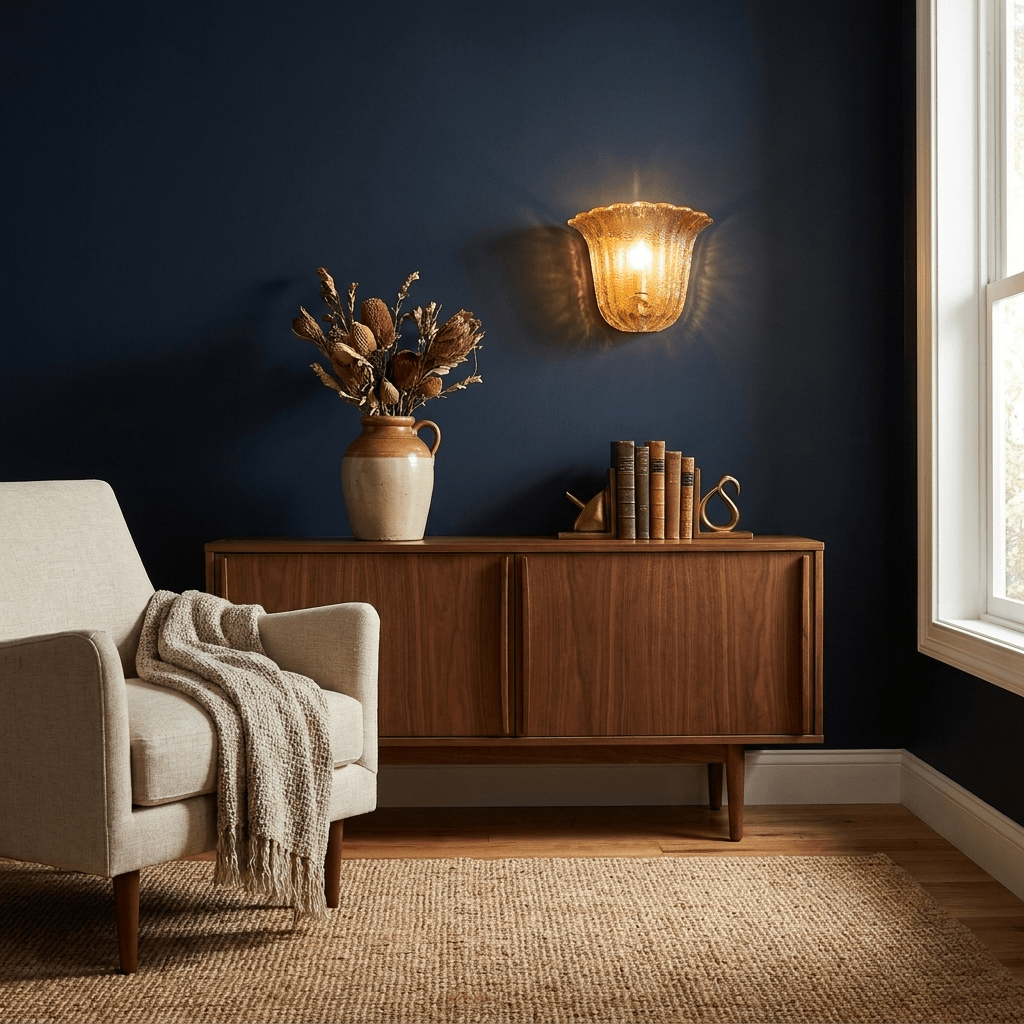 Marigold Fluted Glass Sconce