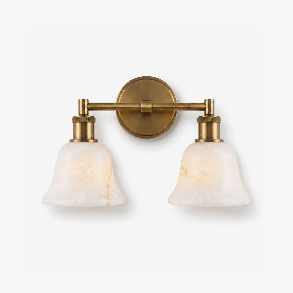Fenwick Alabaster Vanity Sconce