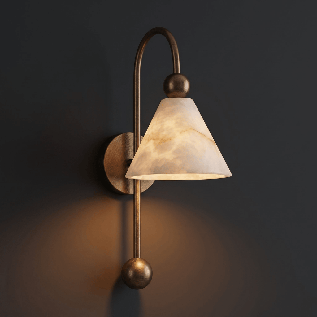 Holloway Antique Bronze Cone Sconce