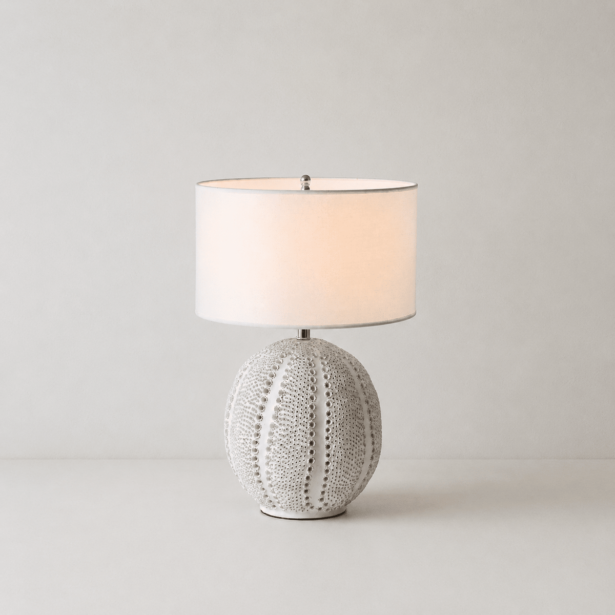 Urchin Textured Ceramic Table Lamp