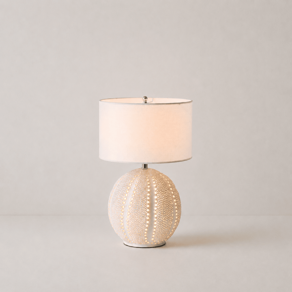 Urchin Textured Ceramic Table Lamp