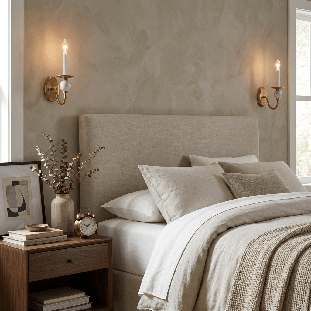 Meander Brass Sconce