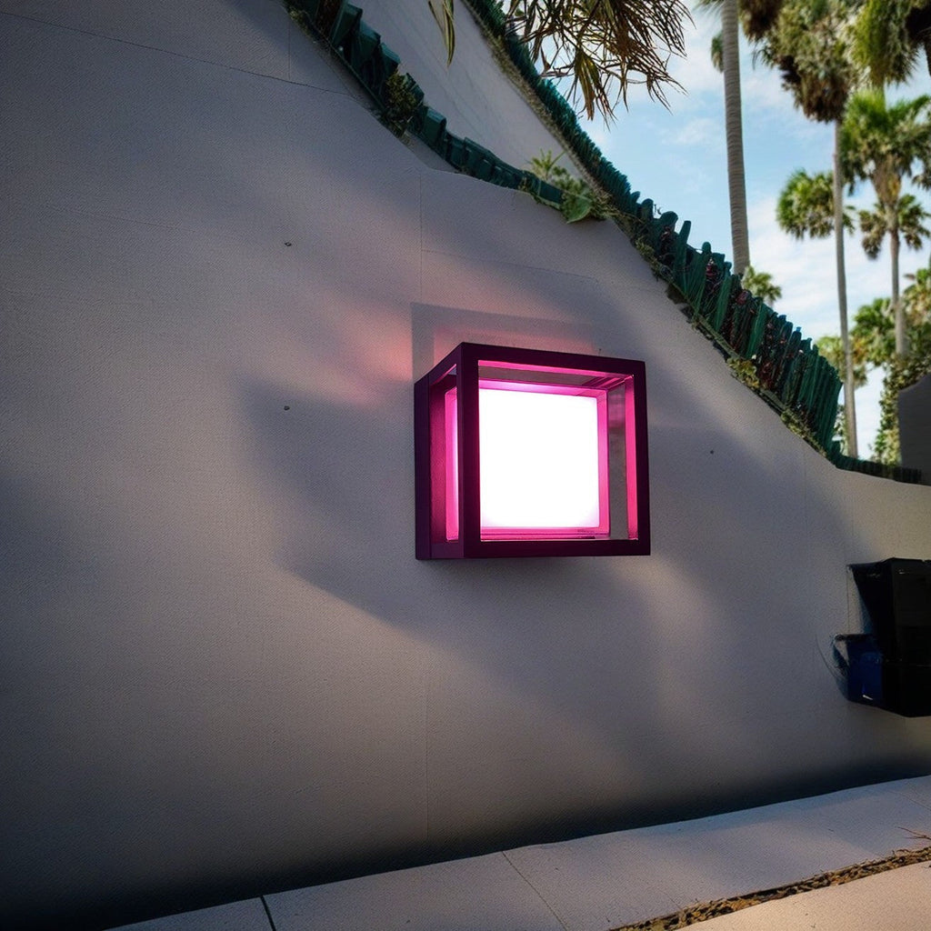 Prism Cube Wall Sconce