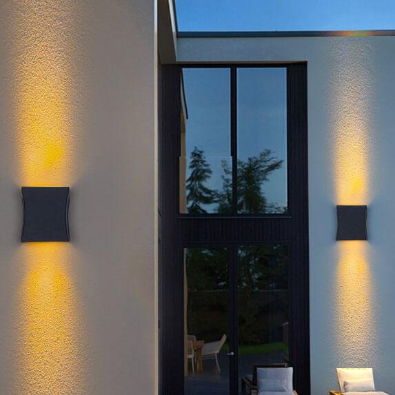 Slate Flat Panel Wall Light