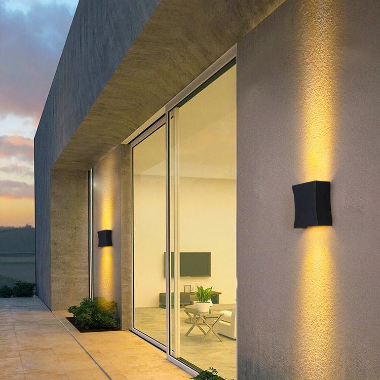Slate Flat Panel Wall Light