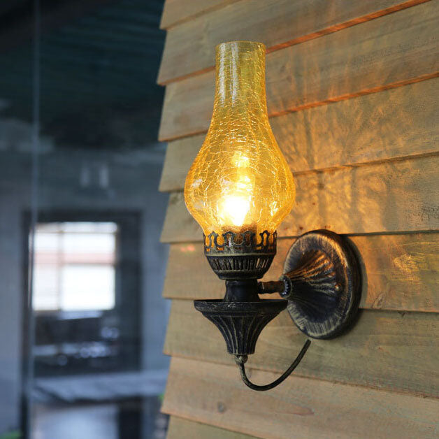 Ember Kerosene Wall Sconce