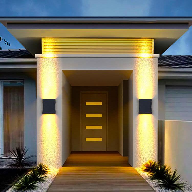Slate Flat Panel Wall Light