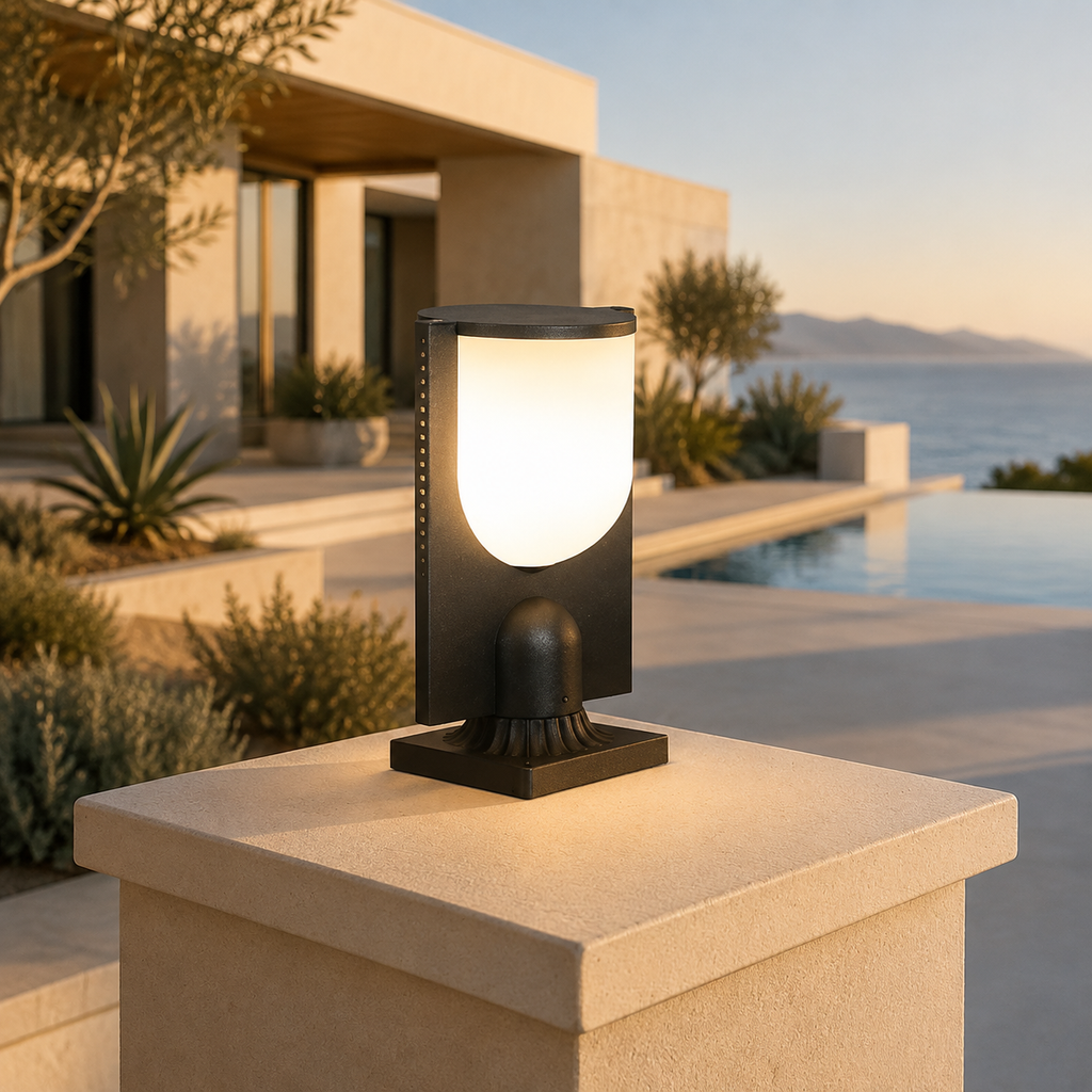 RIRZ Arc Wired Outdoor Post Light